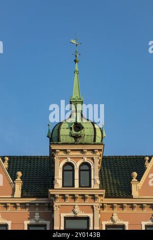 Bâtiments dans la ville hanséatique de Rostock Banque D'Images