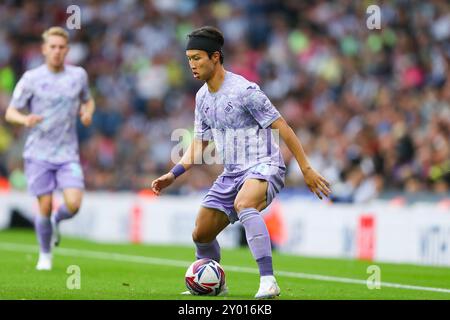 EOM Ji-sung de Swansea lors du match du Sky Bet Championship entre West Bromwich Albion et Swansea City crédit : MI News & Sport /Alamy Live News Banque D'Images