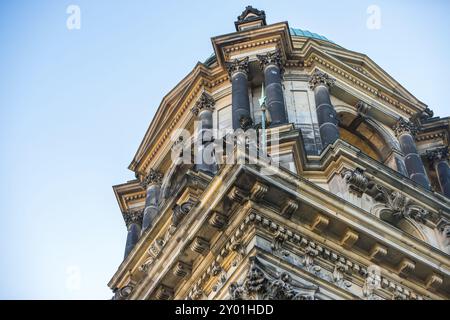 Détail architectural de la cathédrale de Berlin Banque D'Images