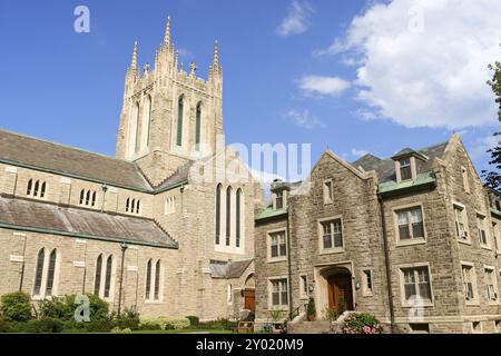 Église de l'Ascension de notre Seigneur à Westmount une banlieue de Montréal. Montréal, Québec, Canada, Amérique du Nord Banque D'Images