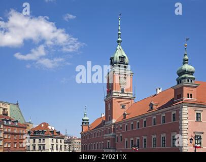 Château royal, Varsovie, Pologne, Europe Banque D'Images