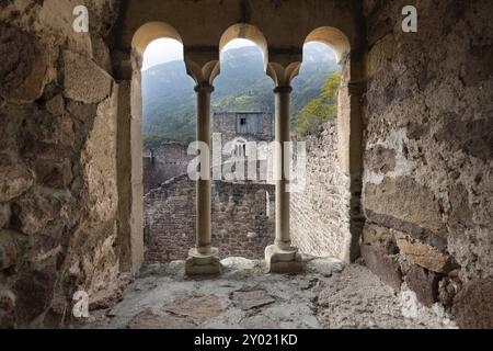 Château de Boymont dans le Tyrol du Sud près de Bolzano, Italie, Europe Banque D'Images