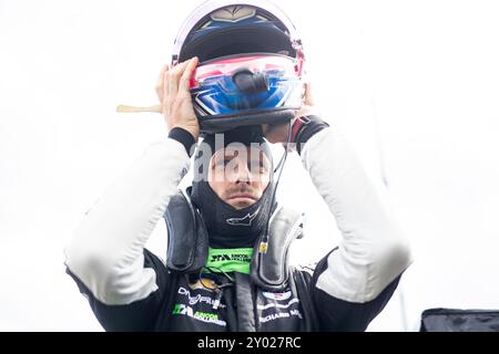 Portland, Oregon, États-Unis. 24 août 2024. ROMAIN GROSJEAN (77) (SWE) de Genève, Suisse se qualifie avant de se qualifier pour le Grand Prix de Portland Bitnile.com au Portland International Raceway à Portland, OREGON. (Crédit image : © Walter G. Arce Sr./ASP via ZUMA Press Wire) USAGE ÉDITORIAL SEULEMENT! Non destiné à UN USAGE commercial ! Banque D'Images