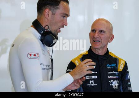 KEATING Ben (usa), Proton Competition, Ford Mustang GT3, portrait lors de la Lone Star Star Star le Mans 2024, 6ème manche du Championnat du monde d'Endurance FIA 2024, du 30 août au 1er septembre 2024 sur le circuit des Amériques à Austin, Texas, États-Unis d'Amérique - photo Clément Luck/DPPI crédit : DPPI Media/Alamy Live News Banque D'Images