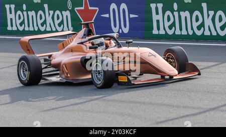 Zandvoort, Niederlande. 23 août 2024. Nina Gademan (NED, PREMA Racing), 23.08.2024, Zandvoort (Niederlande), Sport automobile, Großer Preis der Niederlande 2024, F1 Academy crédit : dpa/Alamy Live News Banque D'Images