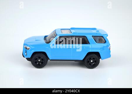 Matchbox Toyota 4Runner modèle de voiture jouet – pays de Galles, Royaume-Uni – 30 août 2024 Banque D'Images