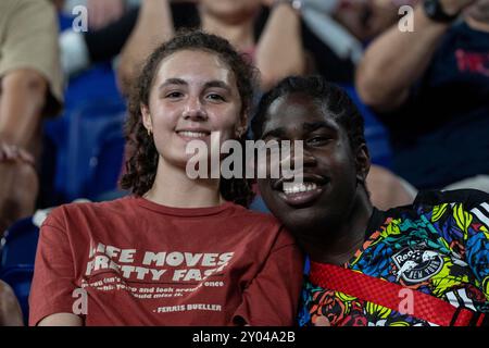 Bronx, New York, États-Unis. 31 août 2024. Les fans des Red Bulls vus lors du match de saison régulière de la MLS contre Philadelphia Union au Red Bull Arena de Harrison, New Jersey, le 31 août 2024. Philadelphie a gagné 2 - 0 (crédit image : © Lev Radin/ZUMA Press Wire) USAGE ÉDITORIAL SEULEMENT! Non destiné à UN USAGE commercial ! Banque D'Images