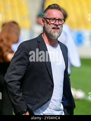 Liga - Alemannia Aachen - FC Erzgebirge Aue am 31.08.2024 im Tivoli n in Aachen Geschäftsführer und Sportdirektor Sascha Eller (Aix-la-Chapelle) Foto : osnapix Banque D'Images