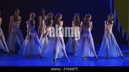 Au Staatsoper Berlin : Benjamin Millepied, directeur de ballet de l'Opéra National de Paris à partir de 2014 avec le ballet 'Daphnis et Cloe' ? Pour ce néo Banque D'Images