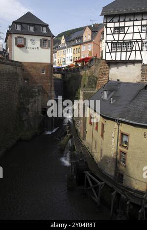 Cascade de Leuk à Saarburg Banque D'Images