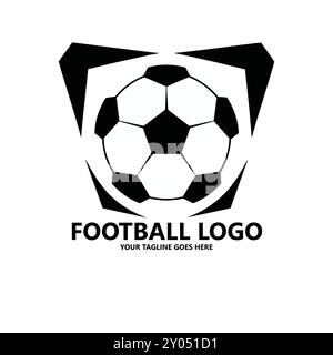 Logo Football, logo Sports, logo Football, logo Team, marque Athletic, Club de football, marque sportive, logo Shield, logo badge, logo emblème Illustration de Vecteur