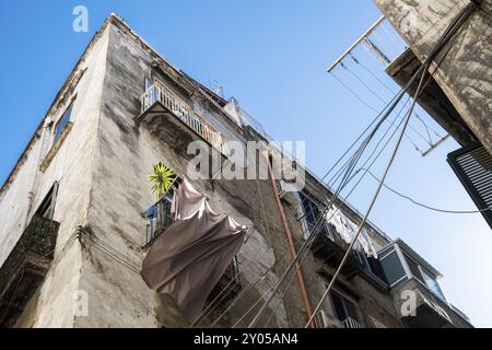 Italie, Golfe de Naples. Naples, Quartieri Spagnoli, quartier espagnol, Quartieri Spagnoli, V espagnol, Naples, Campanie, Italie, Europe Banque D'Images