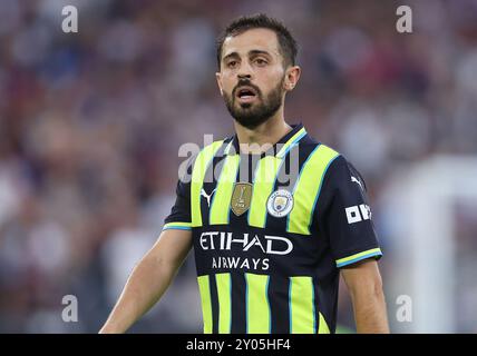 Londres, Royaume-Uni. 31 août 2024. Bernardo Silva de Manchester City lors du match de premier League au stade de Londres. Le crédit photo devrait se lire : Paul Terry/Sportimage crédit : Sportimage Ltd/Alamy Live News Banque D'Images