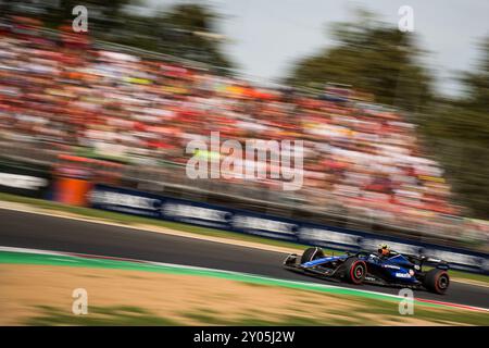 Monza, Italie - 21 Jul 2024:, #43 Franco COLAPINTO (ARG, Williams), samedi essais libres avant les qualifications pour le GP d'Italie de F1 Banque D'Images