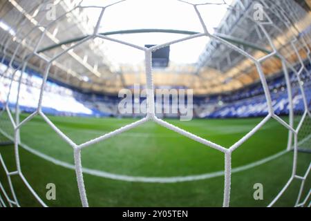 Gelsenkirchen, Deutschland. 01 Sep, 2024. 01.09.2024, Fussball, saison 2024/2025, 2. Bundesliga, 4. Spieltag, FC Schalke 04 - 1. FC Köln, Leere Veltins Arena Foto : Tim Rehbein/RHR-FOTO/dpa/Alamy Live News Banque D'Images