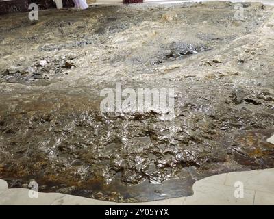 Les collines Al-Safa et Al-Marwah (Safa et Marwah), deux petites montagnes maintenant situées dans le Masjid al Haram à Makkah, les musulmans font des allers-retours 7 fois Banque D'Images
