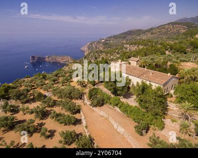 Monasterio de Miramar, Valldemossa, Majorque, Îles baléares, Espagne, Europe Banque D'Images