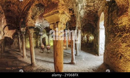 Bains arabes, Banys Arabs, 10ème siècle, Palma, Majorque, îles baléares, espagne Banque D'Images