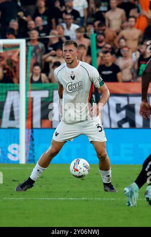 Venezia, Italie. 30 août 2024. Michael Svoboda de Venezia lors du match de football Serie A entre Venezia et Torino au stade Pier Luigi Penzo à Venise, dans le nord de l'Italie - vendredi 30 août 2024. Sport - Soccer . (Photo de Paola Garbuio/Lapresse) crédit : LaPresse/Alamy Live News Banque D'Images