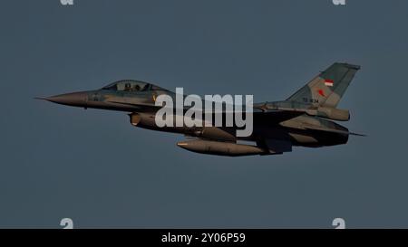 Exercice Pitch Black 24 avec 20 Nations participantes dont l'Indonésie avec la F16. Banque D'Images