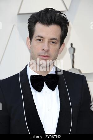 Mark Ronson à la 91e cérémonie annuelle des Oscars qui s'est tenue au Hollywood and Highland à Los Angeles, États-Unis, le 24 février 2019 Banque D'Images