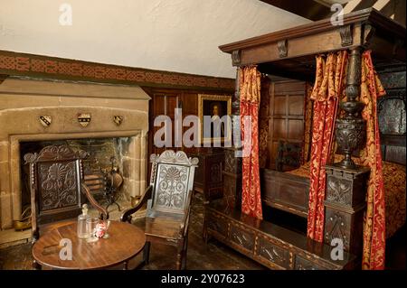 Shibden Hall, West Yorkshire, ancienne maison de 'Gentleman Jack'Anne Lister. Banque D'Images