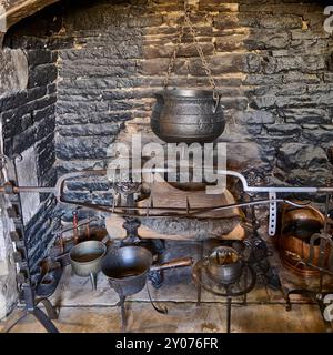 Shibden Hall, West Yorkshire, ancienne maison de 'Gentleman Jack'Anne Lister Banque D'Images