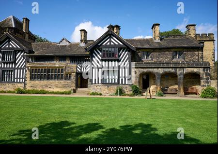 Shibden Hall, West Yorkshire, ancienne maison de 'Gentleman Jack'Anne Lister Banque D'Images