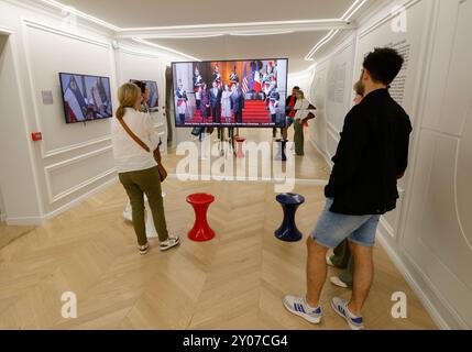 LA MAISON ELYSÉE MAISON MUSÉE Banque D'Images