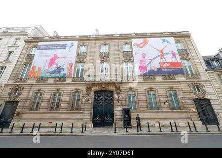 HÔTELS PARTICULIERS FAUBOURG SAINT HONORE PARIS Banque D'Images