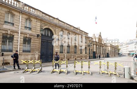 PALAIS DE L'ELYSÉE PARIS Banque D'Images