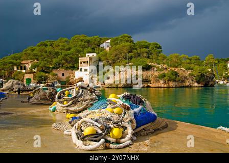 Cala Figuera, port Banque D'Images