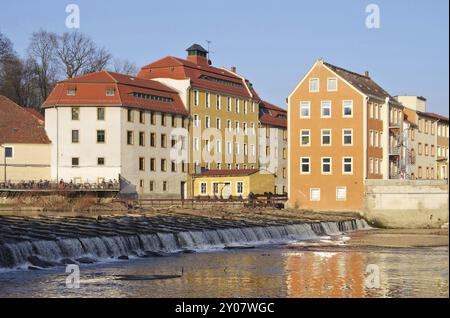 Goerlitz Obermuehle, moulin à eau Goerlitz 02 Banque D'Images