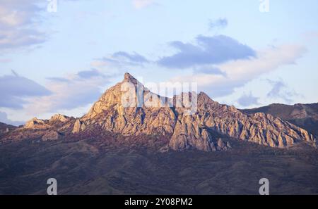 Montagne Kara Dag, Crimée, Ukraine, Europe Banque D'Images