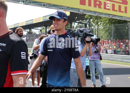 Alexander Albon (Williams Racing, #23), Fahrerparade, Drivers Parade, ITA, formel 1 Weltmeisterschaft, Grand Prix d'Italie, Autodromo Nazionale Monza, Race Day, 01.09.2024 Foto : Eibner-Pressefoto/Annika Graf Banque D'Images