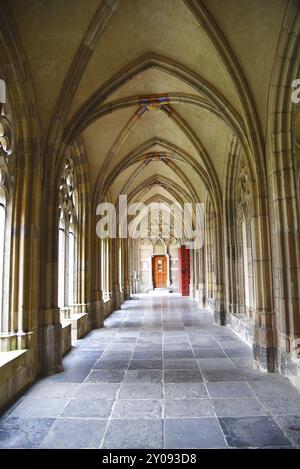 Utrecht, pays-Bas. Mai 2023. Le cloître de l'église Dom à Utrecht Banque D'Images