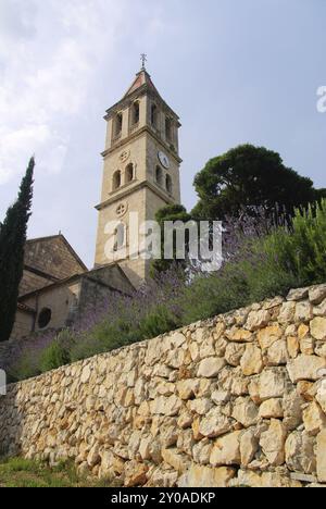 Église de Jezera, église de Jezera Banque D'Images