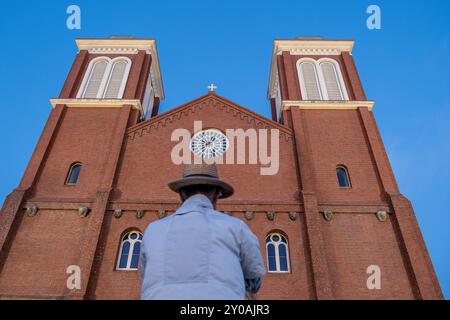 Cathédrale de l'Immaculée conception (Urakami), Nagasaki, Japon Banque D'Images