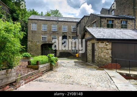 Helmshore Mills textile Museum, Helmshore, Lancashire, Angleterre, Royaume-Uni Banque D'Images