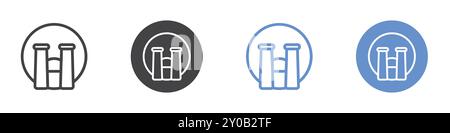 Pleurer l'icône emoji de médias sociaux ensemble plat en noir et blanc couleur de la marque vectorielle de contour Illustration de Vecteur