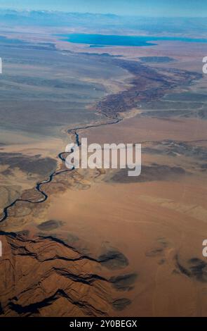 Beaux paysages dans la région de l'Altaï en Mongolie occidentale. Banque D'Images