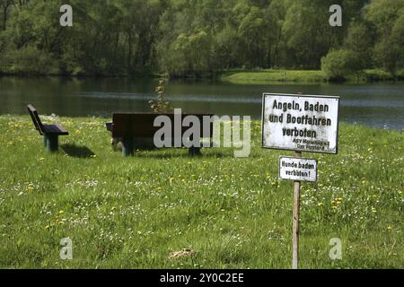 Interdictions d'eau Banque D'Images