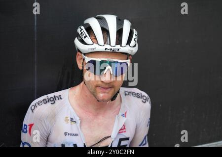 Geraardsbergen, Belgique. 01 Sep, 2024. WELLENS Tim de l'équipe Émirats Arabes Unis lors du Renewi Tour 2024, étape 5, Menen - Geraardsbergen le 1er septembre 2024 à Geraardsbergen, Belgique - photo Laurent Lairys/DPPI crédit : DPPI Media/Alamy Live News Banque D'Images