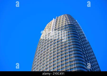 La tour Salesforce et le parc au-dessus du centre de transit Transbay, San Francisco CA Banque D'Images