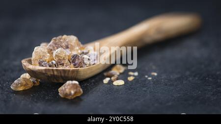 Brown Rock Candy (gros plan détaillé, mise au point sélective) Banque D'Images