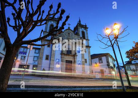 Iglesia de San Pedro, iglesia Mayor de Gouveia, siglo XVII, Gouveia, Serra Da Estrela, Beira Alta, Portugal, EUROPA, Europe Banque D'Images