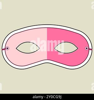 Lankai 2 Pièces Masque De Nuit Dessin Animé Enfant - Masque Sommeil Mignon Cartoon Rouge Réglable
