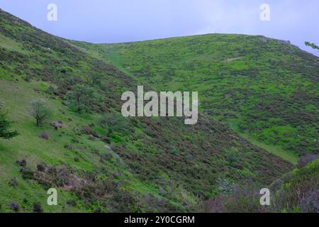 Belle promenade dans Carding Mill Valley Banque D'Images