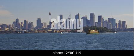 Centre-ville de Sydney. Ferry Banque D'Images