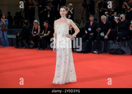 Vittoria Puccini BEI der Verleihung der Filming Italie Venice Awards auf der Biennale di Venezia 2024 / 81. Internationale Filmfestspiele von Venedig im Palazzo del Cinema. Venedig, 01.09.2024 Banque D'Images